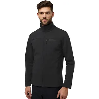 Jack Wolfskin Herren Whirlwind Softshelljacke, Schwarz, L
