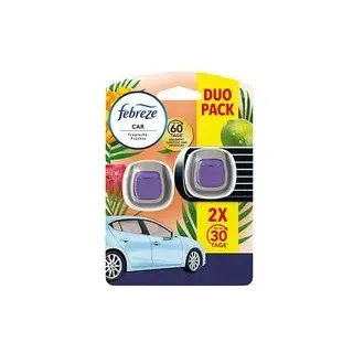 febreze Autoduftspender CAR Tropische Früchte fruchtig, 2 St.