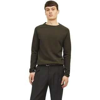 JACK & JONES Pullover JJEHILL KNIT CREW NECK NOOS