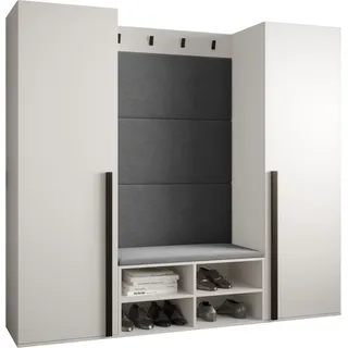 Garderobe MIRO Set 9 mit gepolsterten Paneelen Industrial Design