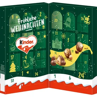 Ferrero kinder Mix Tisch Adventskalender bekannte Klassiker 121g