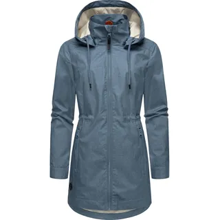 Ragwear Kurzmantel »Kurzmantel Dakkota II«, blau