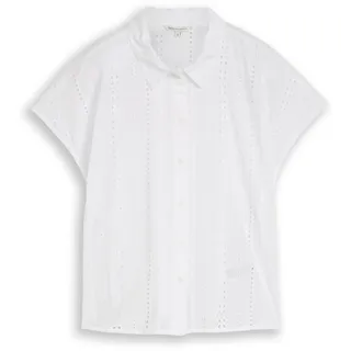 Tom Tailor Kurzarm-bluse Weiß XS