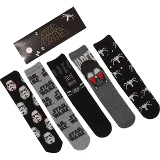 Star Wars Socken 5er-Pack Dark Side S-M - Bunt