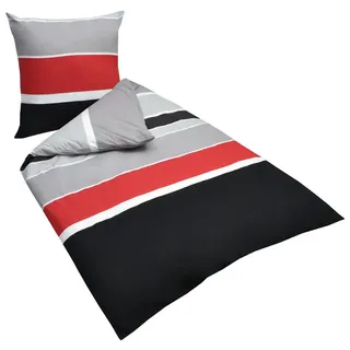 Beautissu Delia Gestreift Mehrfarbig 155 x 220 cm + 80 x 80 cm