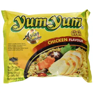 Heuschen und Schrouff Oriental Foods Trading BV YumYum Instant Asian Nudelsuppe Bag mit Chicken Geschmack 60g