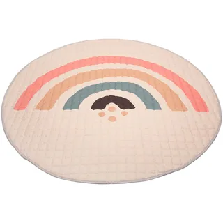 Hakuna Matte Krabbeldecke XXL gesteppt 150 cm, weiss