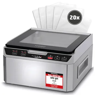 CASO Design VacuChef 40 Schwarz/Silber