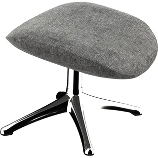 flexlux Hocker Marinella Polyester 59 x 41 x 46 cm Grau