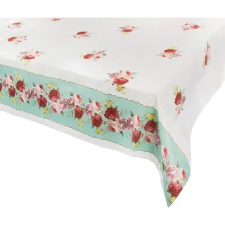 Talking Tables Floral Papier Einweg Tischdecke – Ideal für Hochzeit, Babyparty, Afternoon Tea & Geburtstag, Wunderschönes Design, 120 x 180 cm