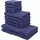 Vanessa Handtuchset 10-tlg. blau