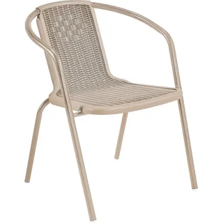 Kondela Stapelstuhl Freny - Champagner - Creme