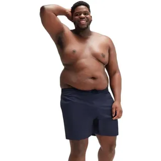 Speedo Herren Plus Size Essentials 16" | | Schwimmhose | Badebekleidung in großen Größen Badehose, True Navy, XXXL
