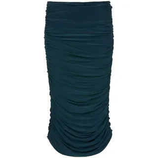 MADELEINE Bleistiftrock »Rock Geraffter Bleistift-Rock in Midi-Länge«