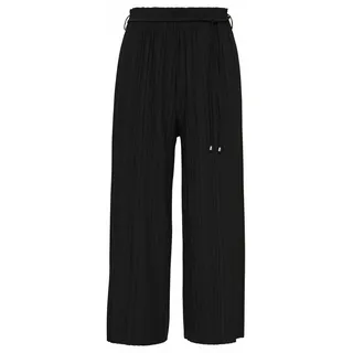 s.Oliver Black Label Damen 2166231 Plissee-Hose, schwarz, 54