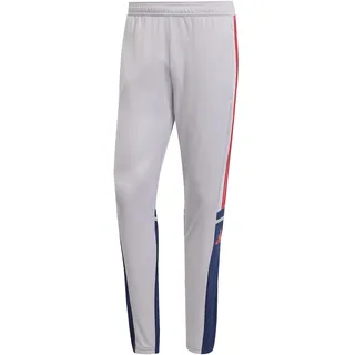 adidas Herren SQUADRA25 Training Pant, Glory Grey/Team Navy Blue 2 / Pure Ruby, 3XL