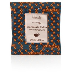 Venchi - Einzelportionsbeutel Heiße-Schokolade-Mischung - 1 Portion- Kakaopulver, 30 g - Glutenfrei- Vegan