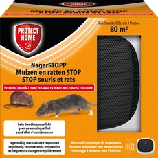 Bild NagerSTOPP, elektronischer Ultraschall-Schädlingsvertreiber zur Abwehr von Ratten und Mäusen für 80 m2