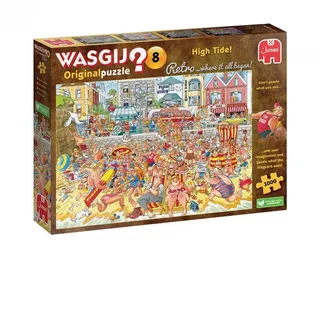 JUMBO Spiele Wasgij Retro Original 8 - Flut! 1000 Teile