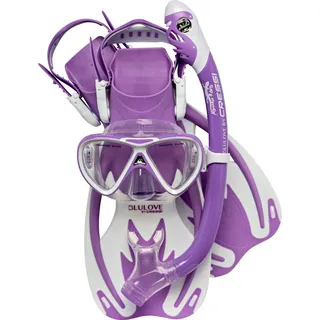 Cressi Rocks PRO Dry Set - Lilac/White [S/M]