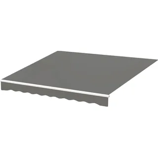 Markisenstoff, Sonnenschutz, wasserdicht, UV-beständig, Grau, L3 x W2.5m