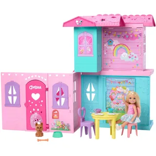 Barbie Puppenhaus Pop-Up-Haus Chelsea mehrfarbig JFW49