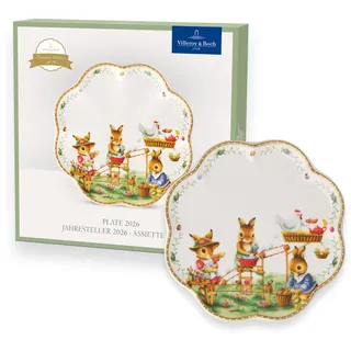 Villeroy & Boch Annual Easter Edition Jahresteller 2026 Bunt