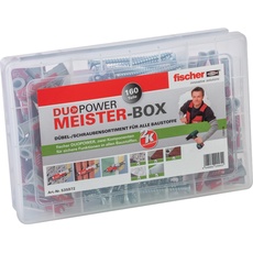 Bild Meister-Box DuoPower Schrauben/Dübel-Sortiment, 80er-Pack (535972)