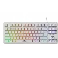Baracuda gaming membrane Keyboard KRILL, US Layout, White (BGK-01114), Maus + Tastatur Zubehör, Weiss