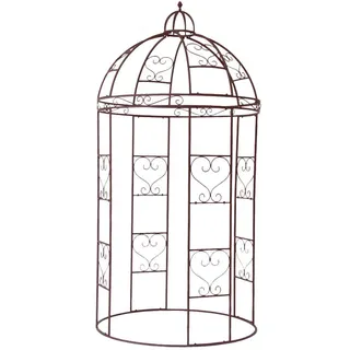 Gardenson Rosenbogen , Rostfarben , Metall , 150x300x150 cm , Dekoration, Gartendeko