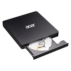 Bild AXD001 SlimLine DVD-Writer schwarz, USB-C 3.0/USB-A (GP.ODD11.001)