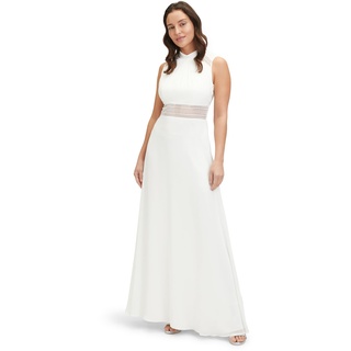 Vera Mont Damen Abendkleid rückenfrei Ivory White,34