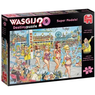 JUMBO Spiele Jumbo Wasgij Destiny 9 Super Models - 1000 Teile)