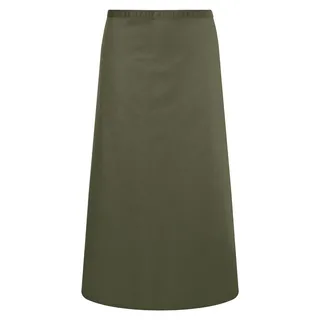 Karlowsky - Schürze "Basic Bistro", Kontrast FK3241 (Einheitsgröße) (Moosgrün) - Grün