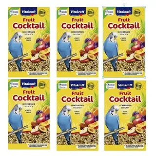 Vitakraft 6 x Fruit Cocktail for budgies