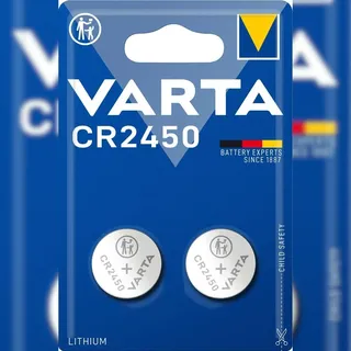 Varta Knopfzelle Lithium Coin CR2450 3V 2er Pack