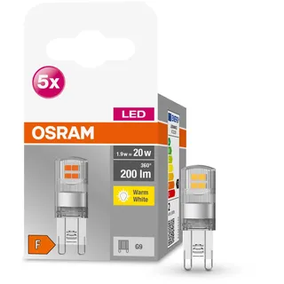 Osram LED-Lampe 4058075758049 1,9 W G9 warmweiß 5 St.