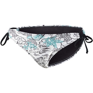 Beco Damen Badehose Mix It Höschen Badehose Bikini Hose Slip Kurz Damen und Mädchen zum Binden für Strand, Meer und Schwimmbad, weiß/bunt, 42, 5621