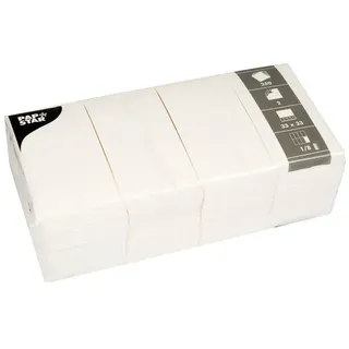 Papstar Servietten weiss 33 x 33cm 250
