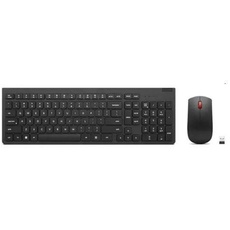 Lenovo - keyboard and mouse set - QWERTY - US with Euro symbol - black Input Device - Tastatur & Maus Set - Englisch - US - Schwarz