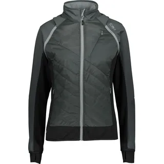 CMP - Leichte Damen-Softshelljacke mit abnehmbaren Ärmeln, Anthrazit, D44