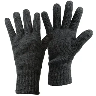 ALPIDEX Thermo Strickhandschuhe gefüttert Winter Damen Herren | Winterhandschuhe, Fingerhandschuhe, Feinstrick, Strickbund, Outdoor, Sport, Ski, hautfreundlich, atmungsaktiv, Unisex