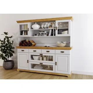 Home Affaire Buffet Rügen 180 x 40 x 168 cm Weiß