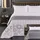 77214 Bettüberwurf 240 260 Grau/Silber/Weiß