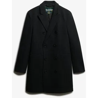 Superdry Merchant Town Mantel Schwarz M
