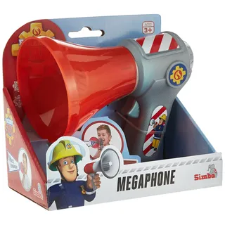 Simba - Sam Le Feuerwehrmann - Elektronisches Megafon - Feuerwehrspielzeug für Kinder - Stärkt und verwandelt die Stimme - Ab 3 Jahren - 109258699002