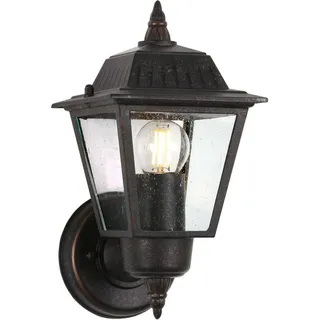 Elstead Lighting Elstead Highnam 1-flammige Wandlaterne - Verwitterte Bronze IP44 (E27, IP44)
