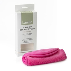 Larelle Make-Up Cleaner Tuch, 1 Stück, umweltfreundliches Mikrofasertuch, sanftes Pflege- u. Reinigungstuch für das Gesicht, GRS-Mikrofaser aus recycelten PET-Flaschen