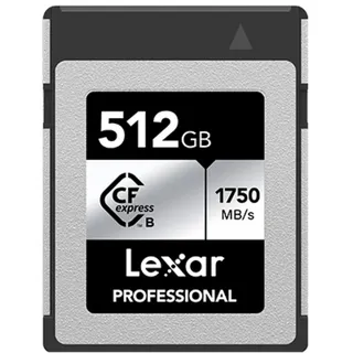 Lexar Professional CFexpress Type B Silver Series 512 GB,
