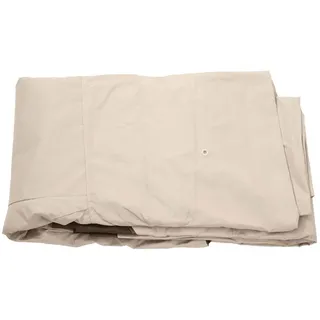 MCW Ersatzbezug Dach FÜR Pergola Nisa Cremeweiß , Weiß , Textil , 335x1x435 cm , Sonnenschutz, Pavillons